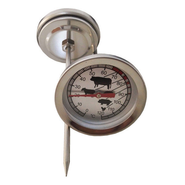 Oven Safe Analog Meat Bbq Bimetallic Thermometer Manufacturers